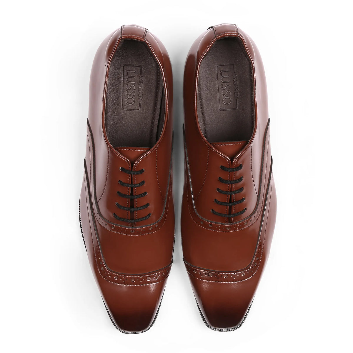 Sicko - Tan Oxford Lace-up