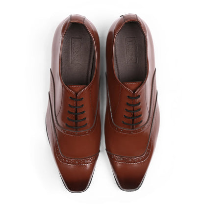 Sicko - Tan Oxford Lace-up