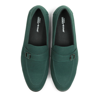 Rubio - Green Suede Single Monk