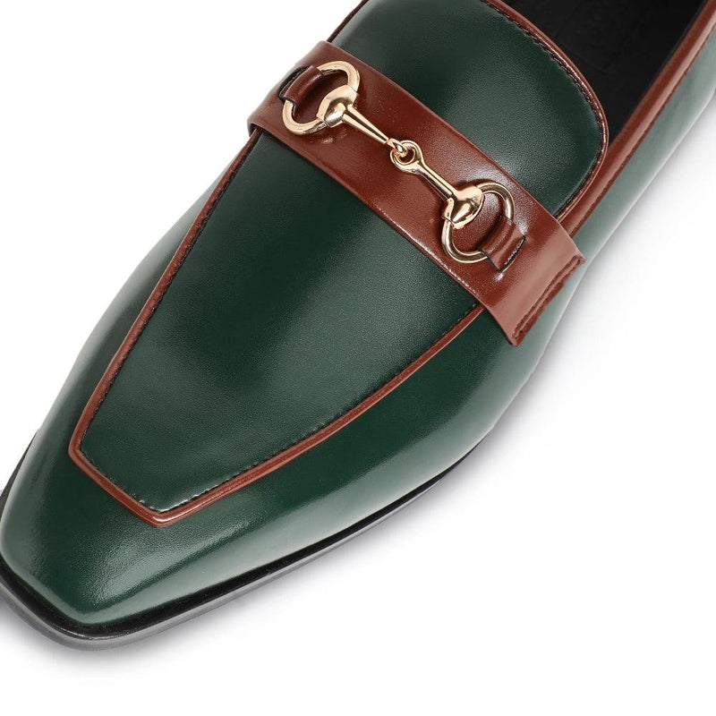 Giovanni - Green Horsebit Slip On