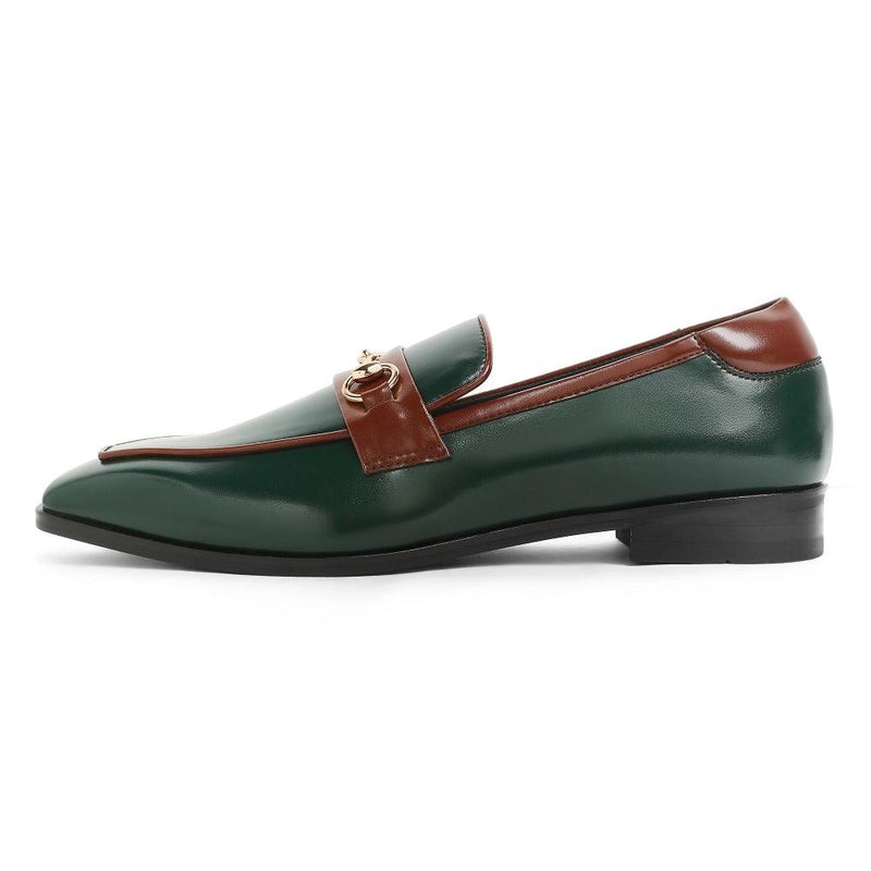 Giovanni - Green Horsebit Slip On