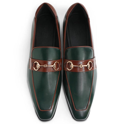 Giovanni - Green Horsebit Slip On