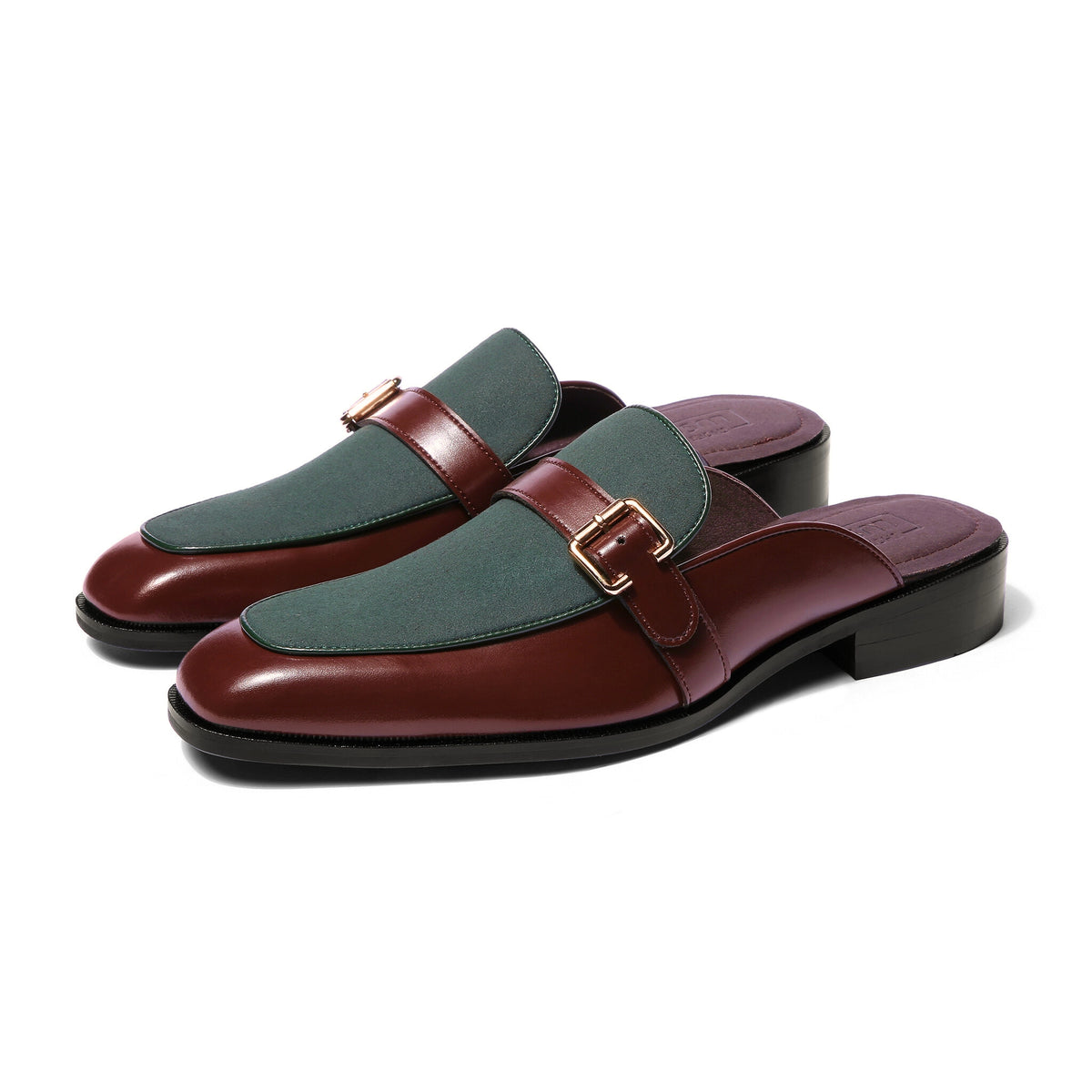Marlen - Green Suede Mule