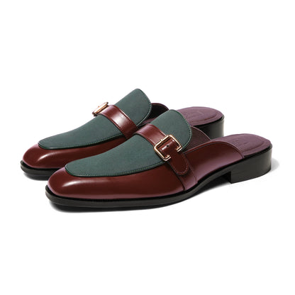 Marlen - Green Suede Mule