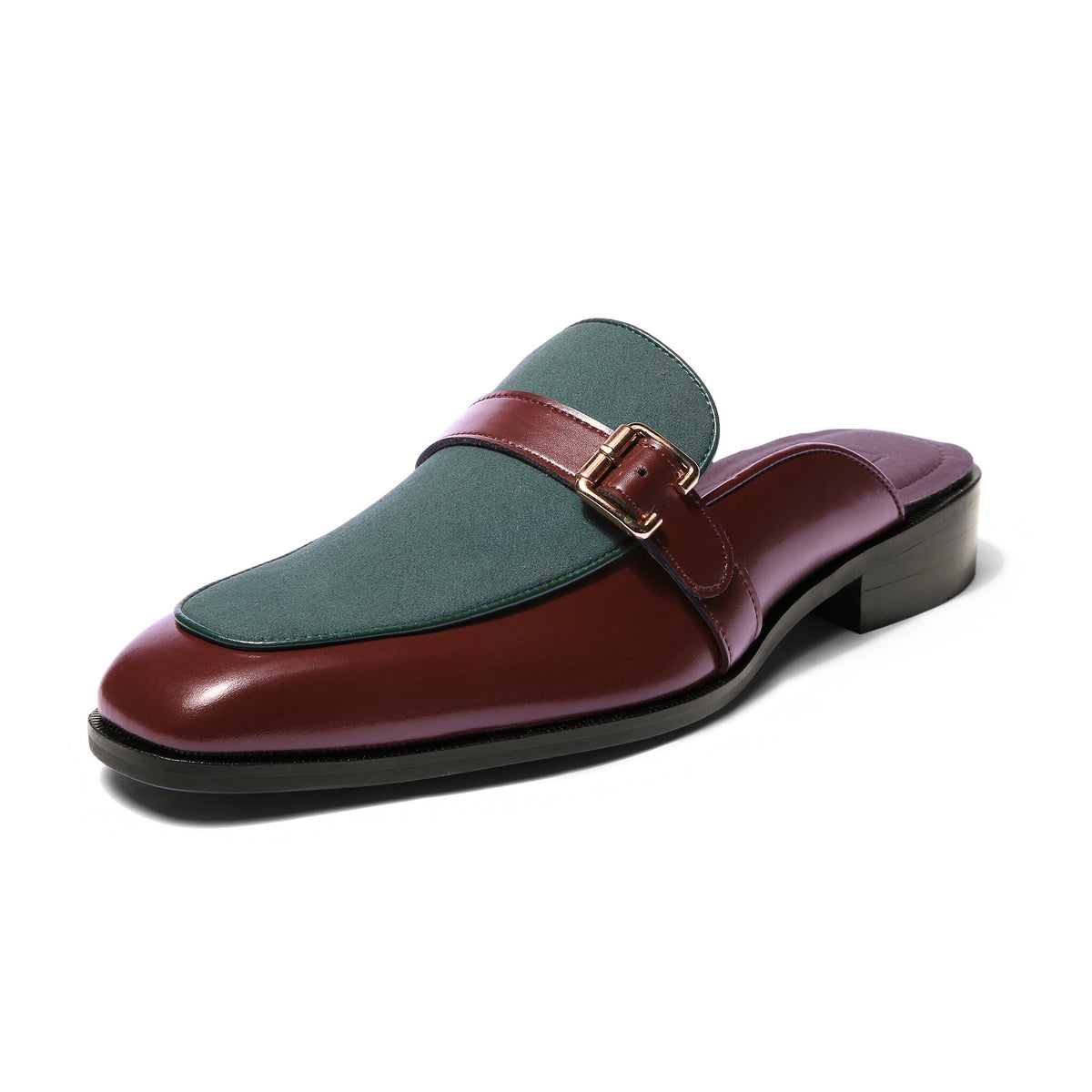 Marlen - Green Suede Mule