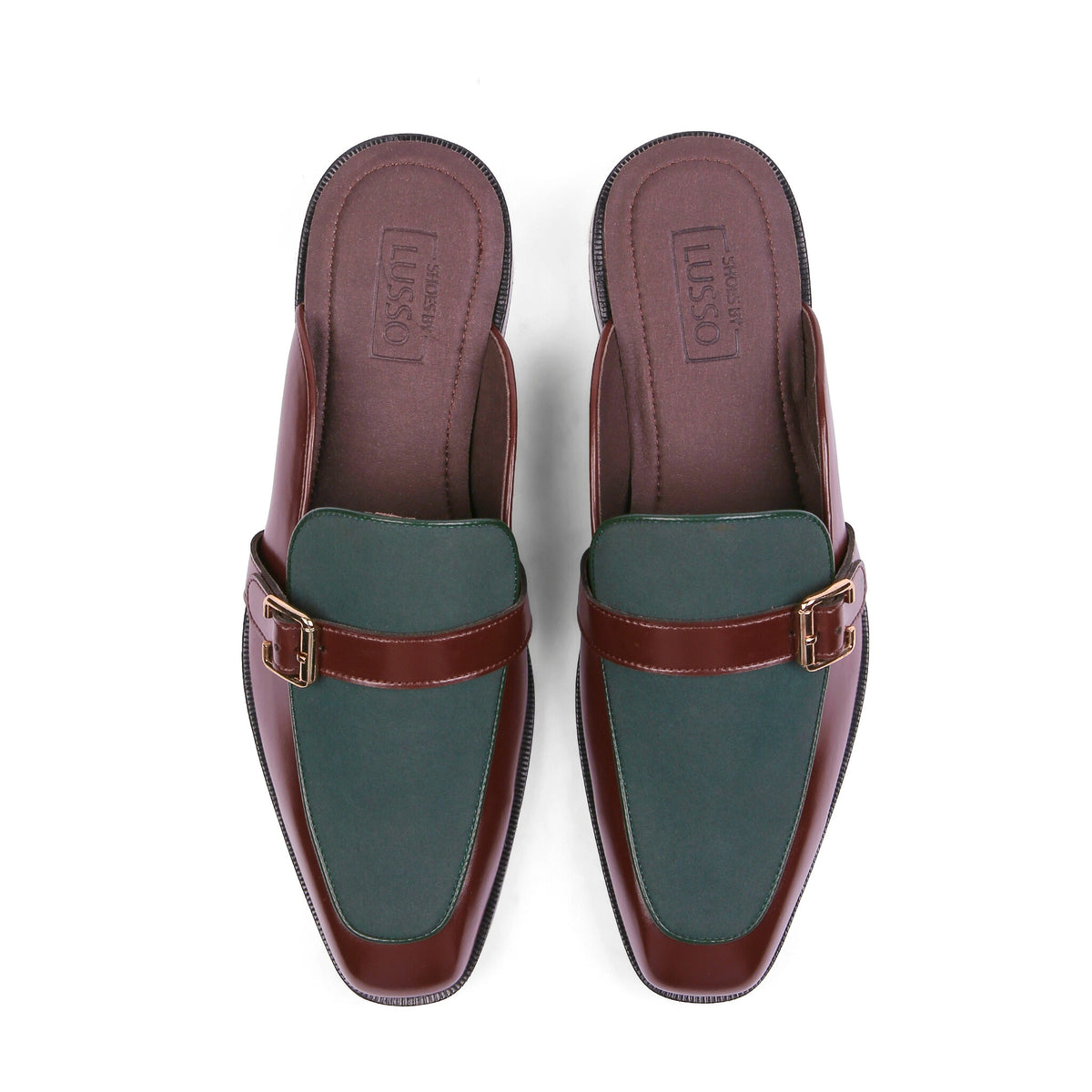Marlen - Green Suede Mule