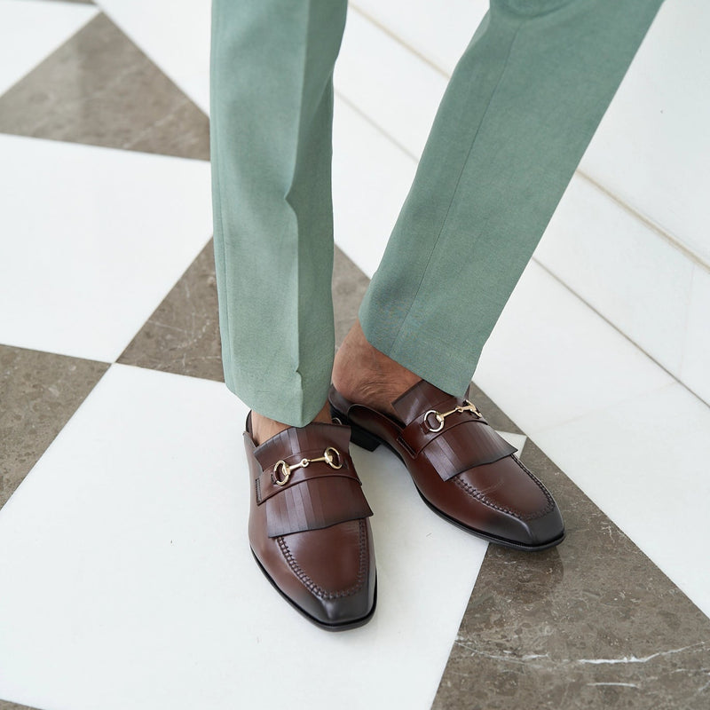 Gustoso - Dark Tan Mule