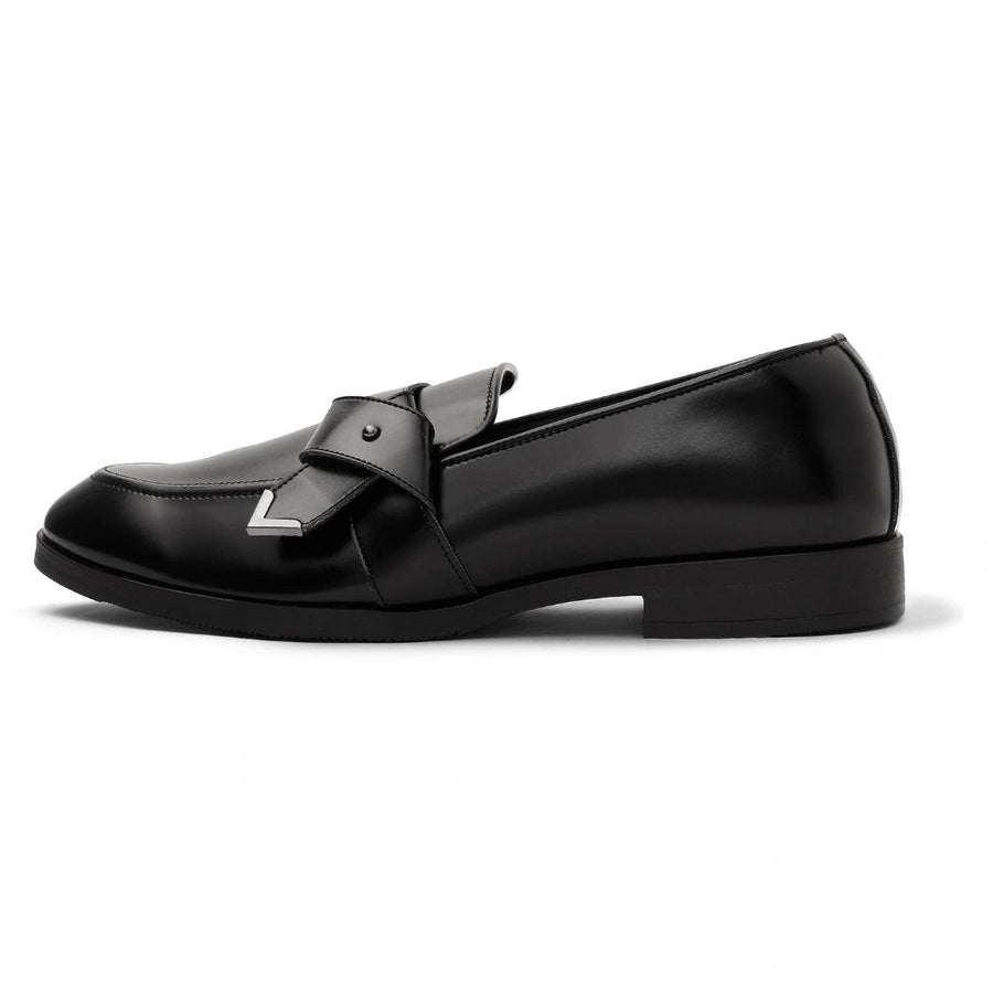 Lumberg - Black Side Latch Slip-On - By Lusso