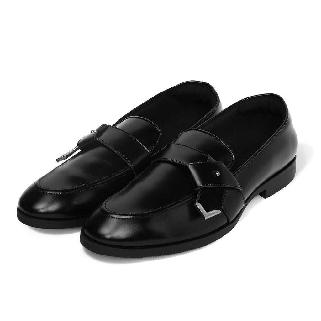 Lumberg - Black Side Latch Slip-On - By Lusso