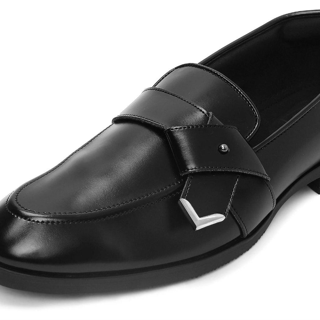 Lumberg - Black Side Latch Slip-On - By Lusso