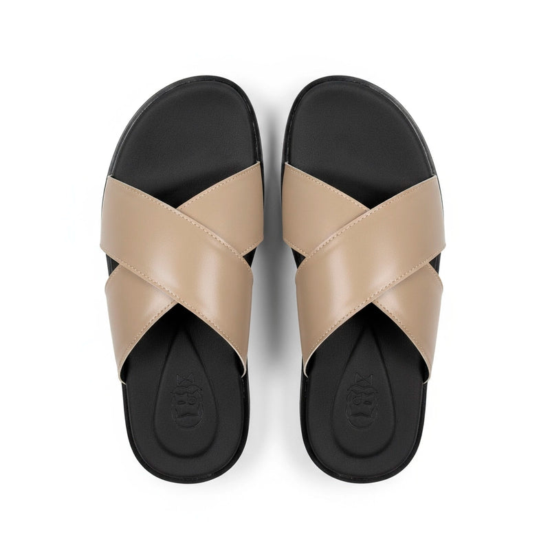 Mirah - Beige Chappals