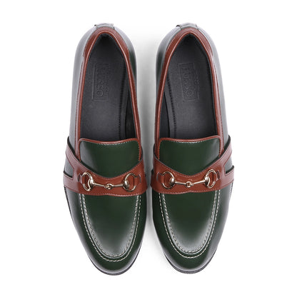 Rivio - Green Horsebit Loafer