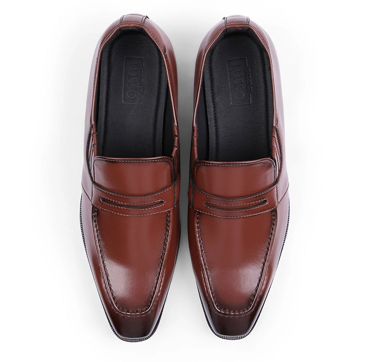 Dayton - Lazyman Tan Penny Loafers