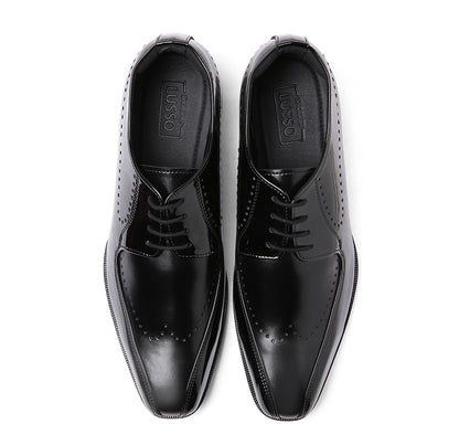 Lovern - Black Patent Derby Laceup