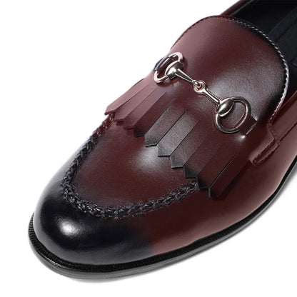 Gustoso 2.0 Dark Tan Horsebit Loafers