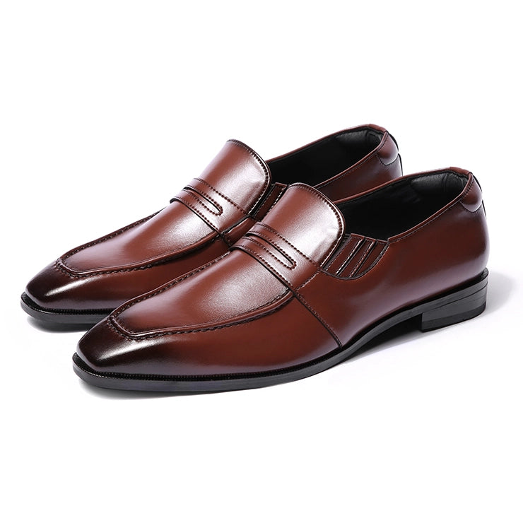 Dayton - Lazyman Tan Penny Loafers