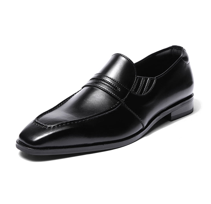 Dayton - Lazyman Black Penny Loafers