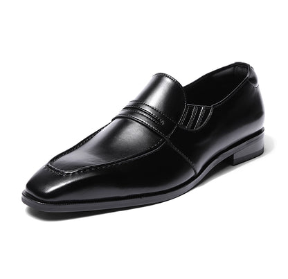 Dayton - Lazyman Black Penny Loafers