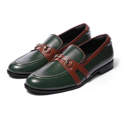 Rivio - Green Horsebit Loafer