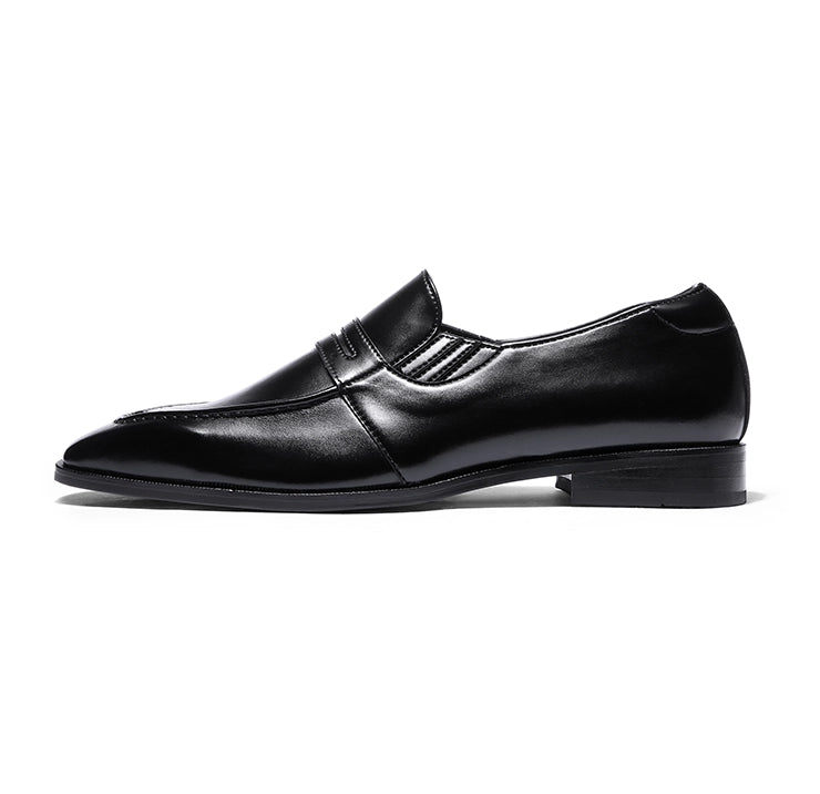 Dayton - Lazyman Black Penny Loafers