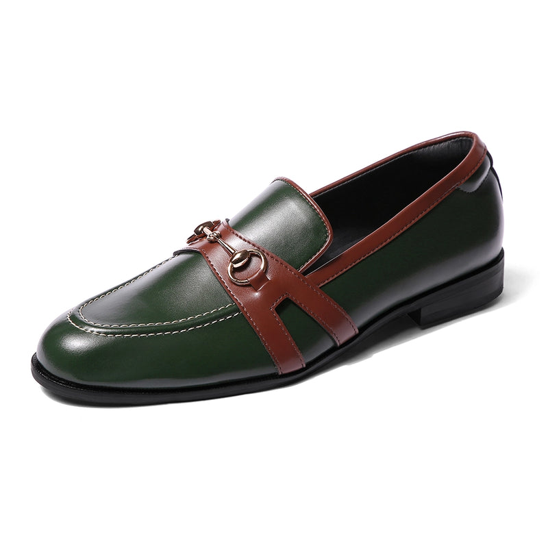 Rivio - Green Horsebit Loafer