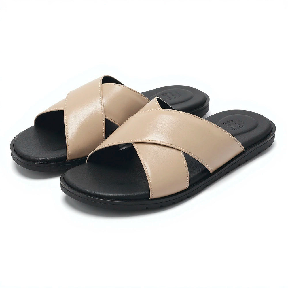 Mirah - Beige Chappals
