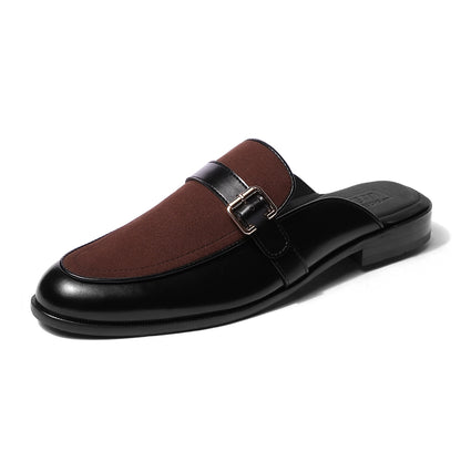 Duco - Black/Brown Mule