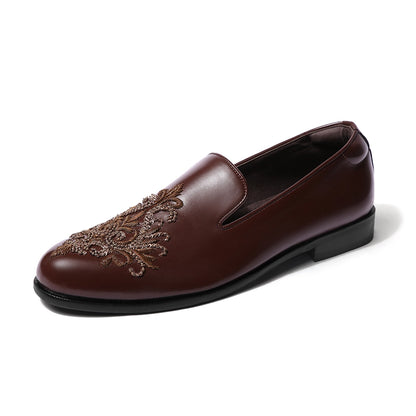 Jumera - Tan Zardosi Slip On