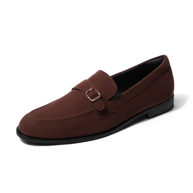 Rubio - Brown Suede Single Monk