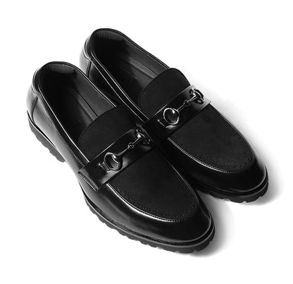Martin - Black Suede Featherlite Loafers