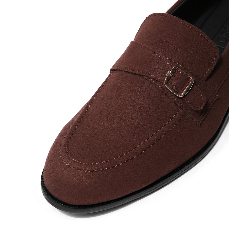 Rubio - Brown Suede Single Monk