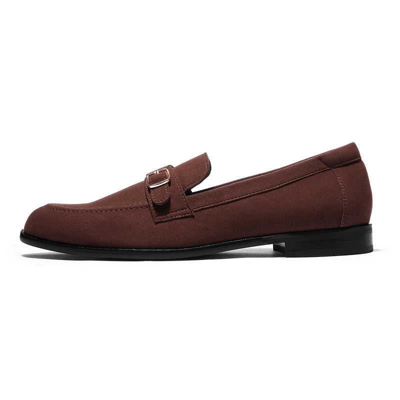 Rubio - Brown Suede Single Monk