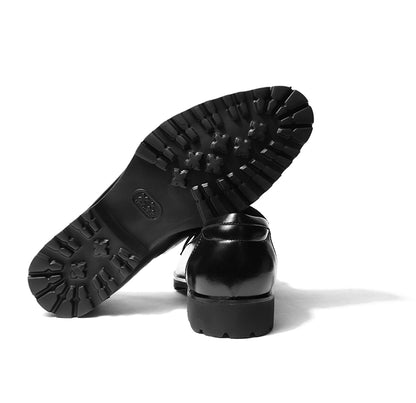 Martin - Black Suede Featherlite Loafers