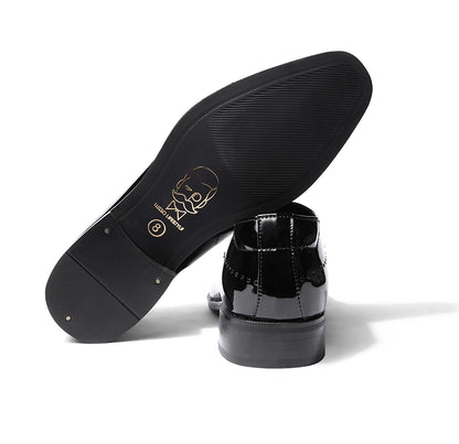 Lovern - Black Patent Derby Laceup