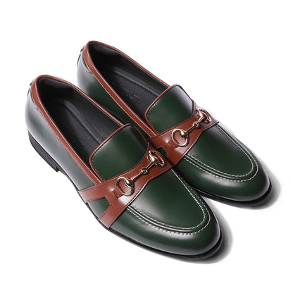 Rivio - Green Horsebit Loafer