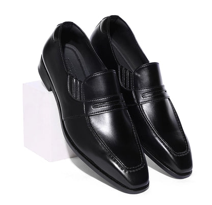 Dayton - Lazyman Black Penny Loafers