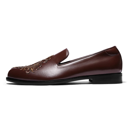 Jumera - Tan Zardosi Slip On