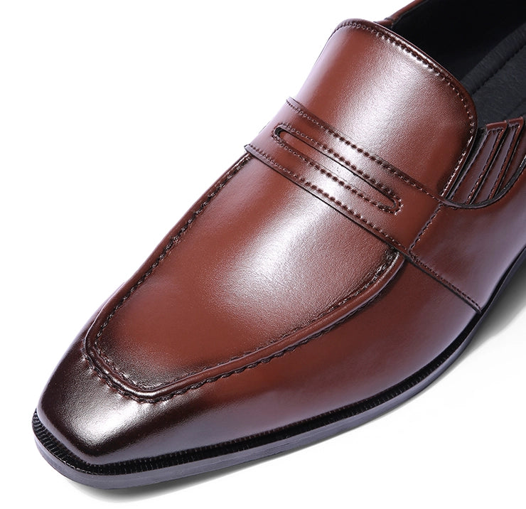 Dayton - Lazyman Tan Penny Loafers