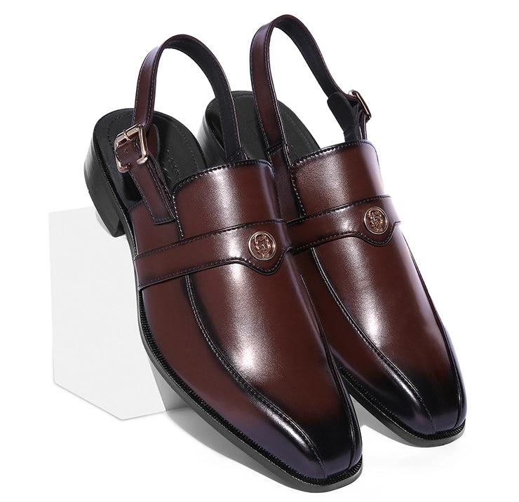 Peshan - Dark Tan Peshawari Sandal
