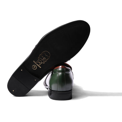 Rivio - Green Horsebit Loafer