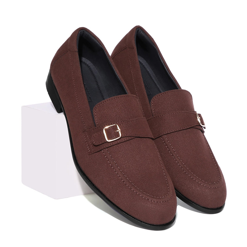 Rubio - Brown Suede Single Monk
