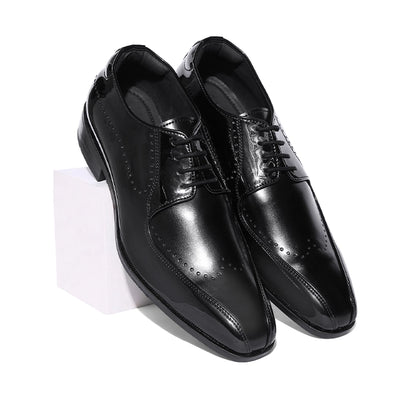 Lovern - Black Patent Derby Laceup