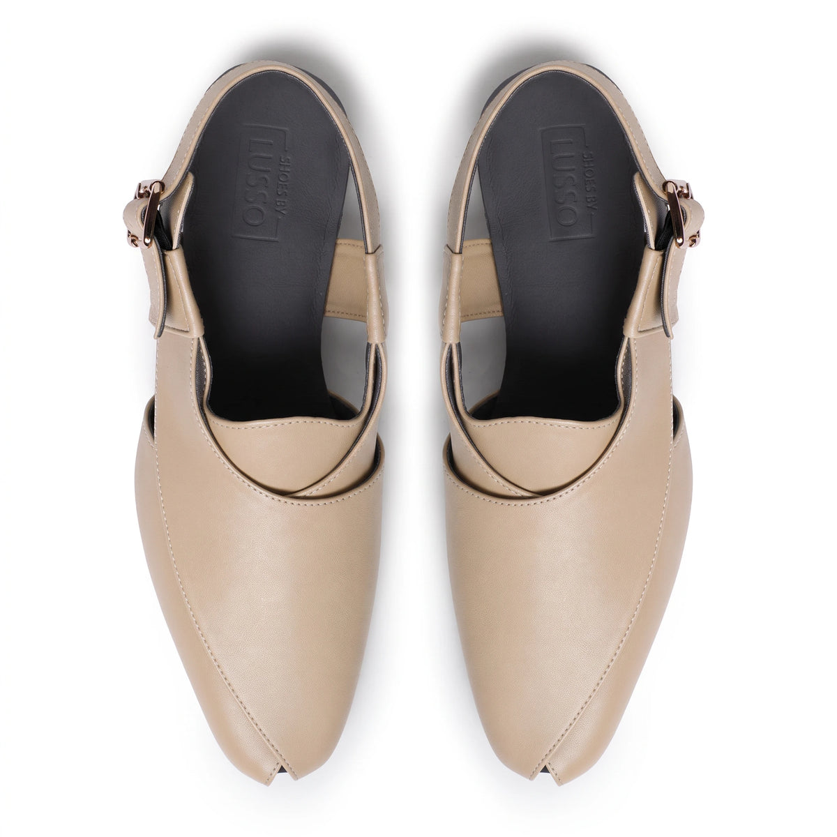 Peshawar | Moroccan Beige Pathani Sandal