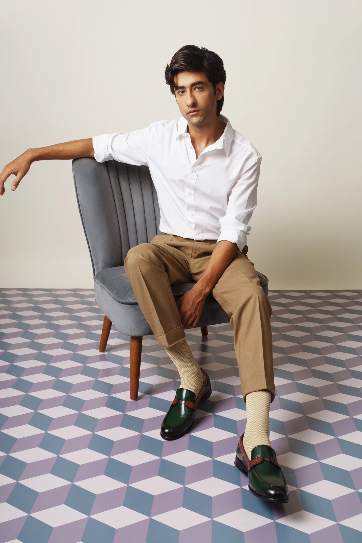Baldwin - Green Slip On