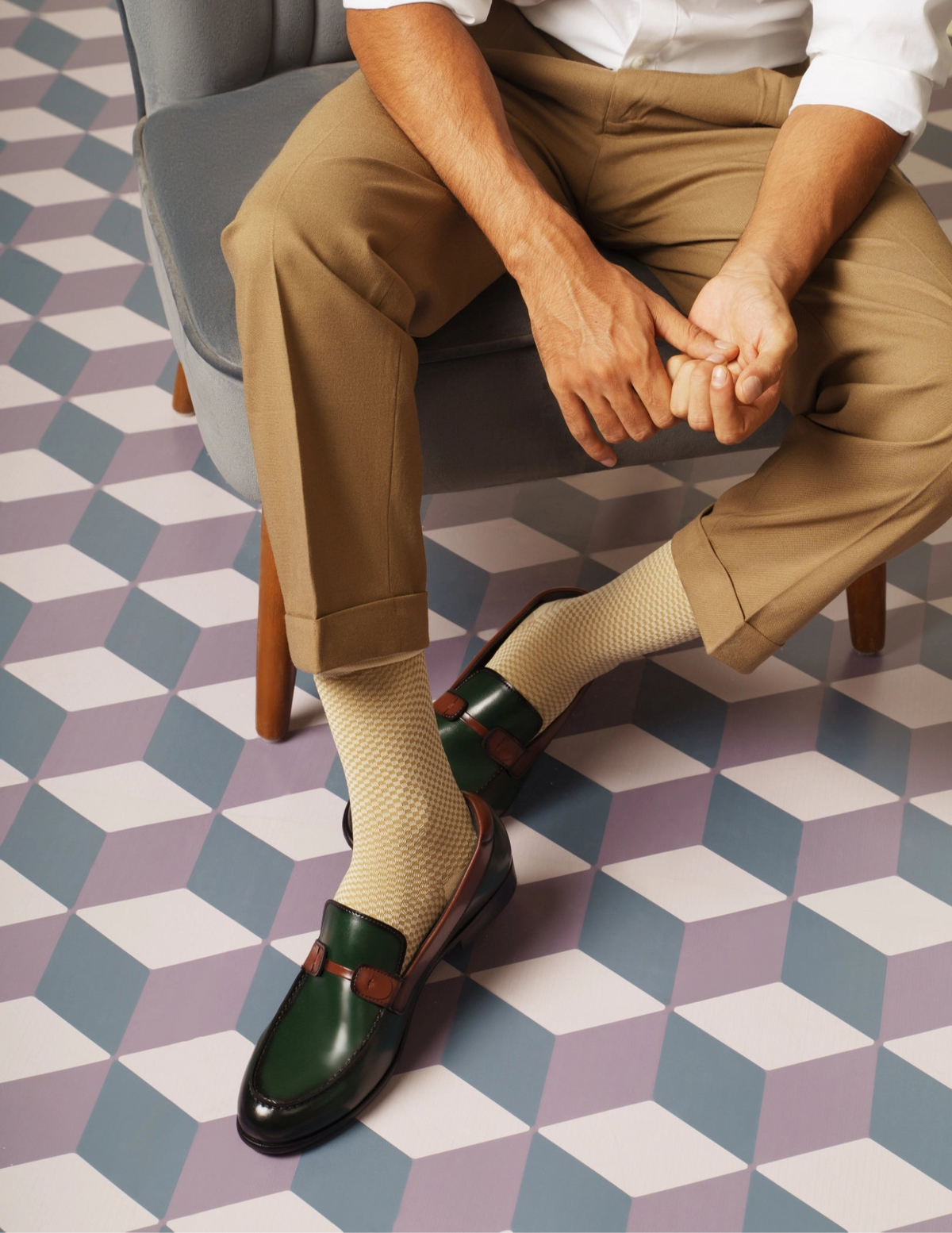Baldwin - Green Slip On