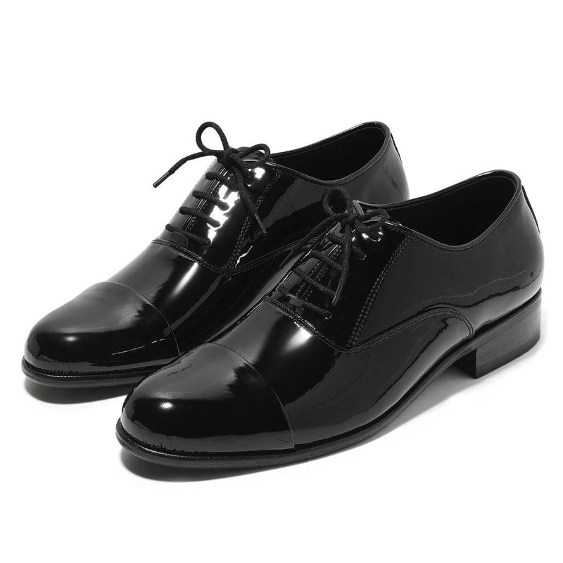 Aristo Black Patent Lace Up