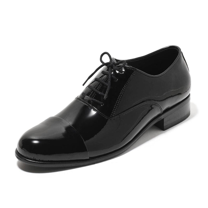 Aristo Black Patent Lace Up