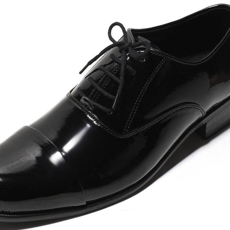 Aristo Black Patent Lace Up