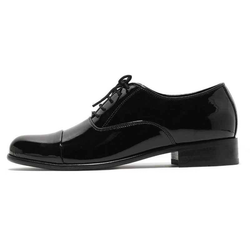 Aristo Black Patent Lace Up