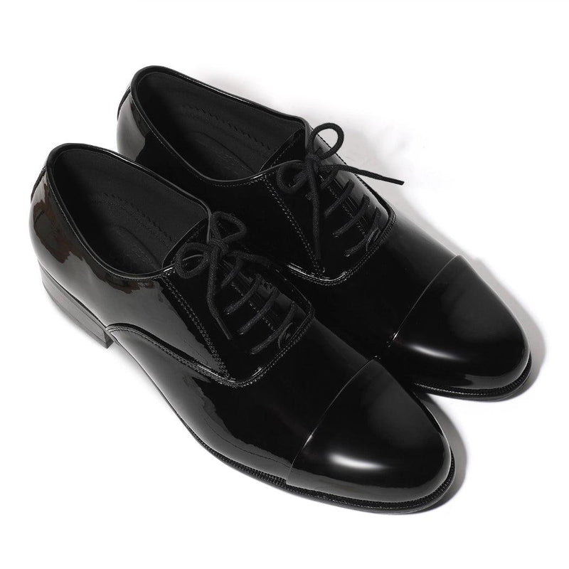 Aristo Black Patent Lace Up